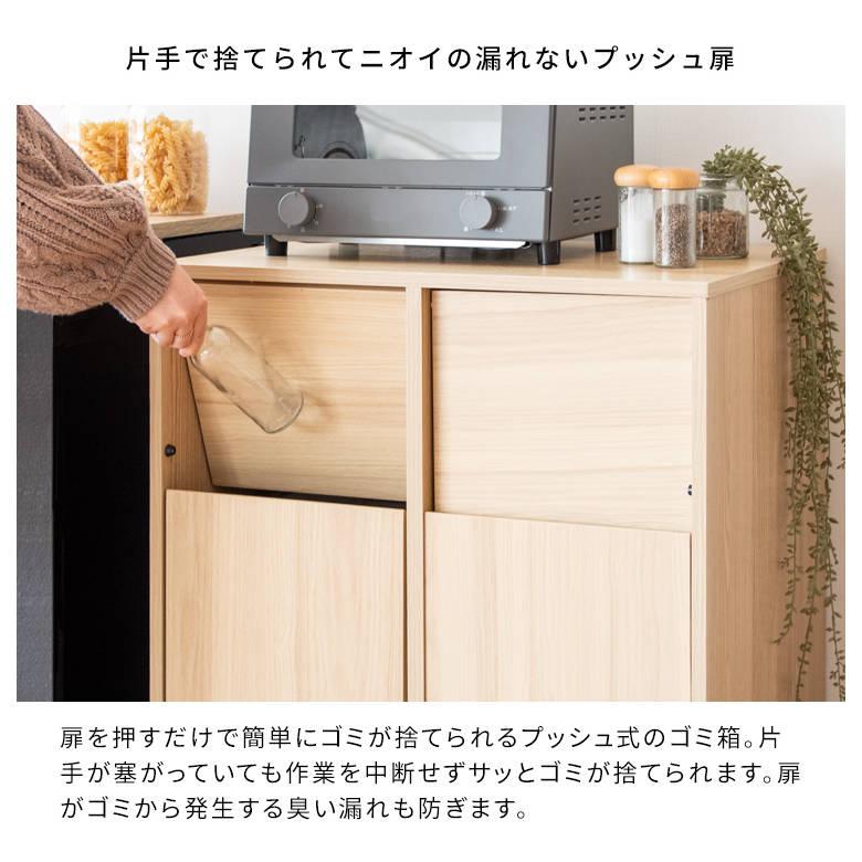分別キャスターダストボックス Helios（ヘリオス） DB-F2100 ゴミ箱 インテリア おしゃれ スタイリッシュ リビング家具 宮武製作所_5