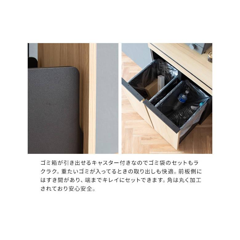 分別ドロワーダストボックス NotT（ノット） DB-F2200 ゴミ箱