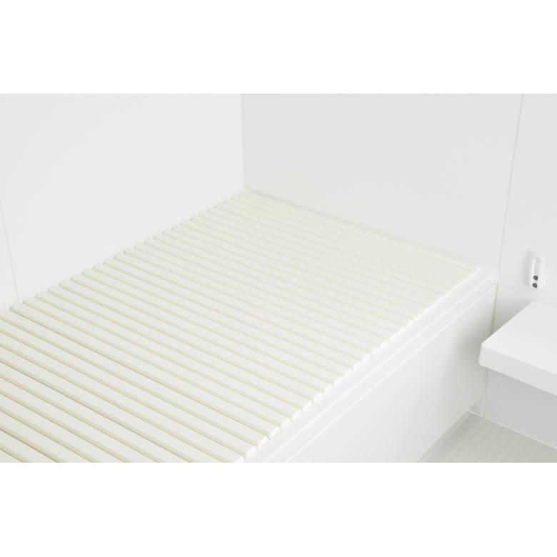 風呂 ふた シャッター式風呂フタの取替用 幅70cm×長さ80cm〜200cm 幅75cm×長さ100cm~200cm 軽量 アイボリー 日本製 GAONA ガオナの画像