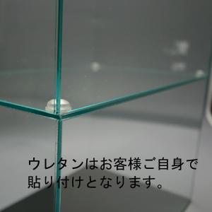 アクリル3段ケースC / ガラスエッジ /幅:20cm/奥行:20cm/高さ:61.2cm