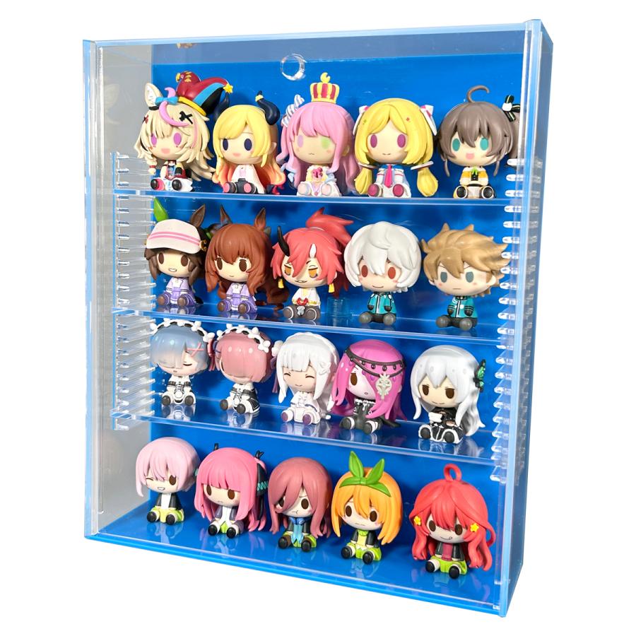 可動棚】ミニフィギュア・アクスタ専用アクリルコレクションケース 幅