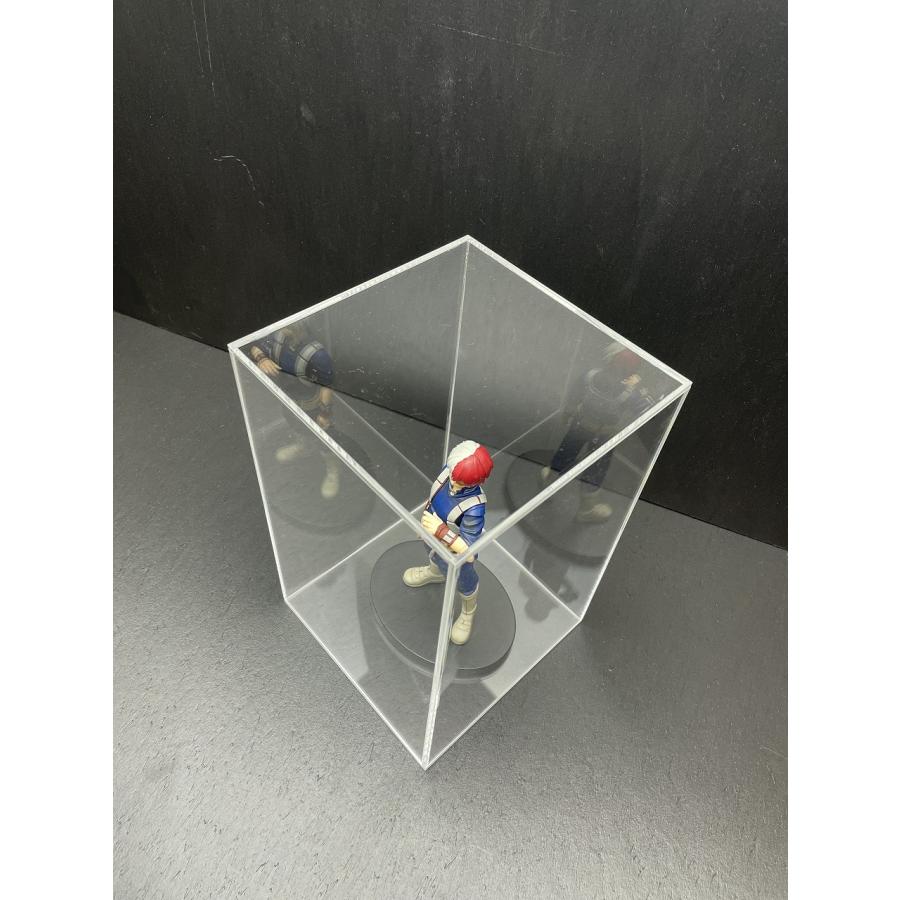 フィギュアケース コレクションケース 16cm×16cm×25cm アクリル透明
