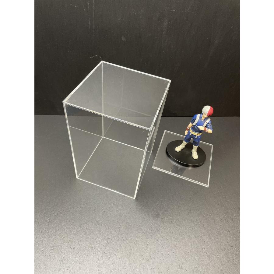 フィギュアケース コレクションケース 16cm×16cm×25cm アクリル透明