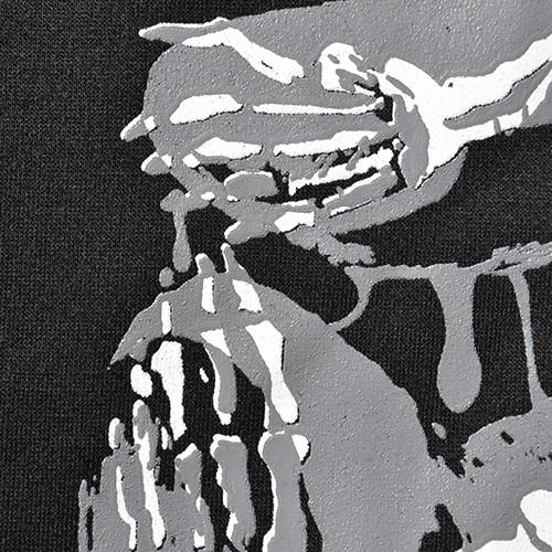 パーカー スケルトンテディ ベア くま レディース メンズ スカル ガイコツ スウェット 怖かわいい オカルト ほねほね くまさん 18 10 013 プラスチカネットショップ 通販 Yahoo ショッピング