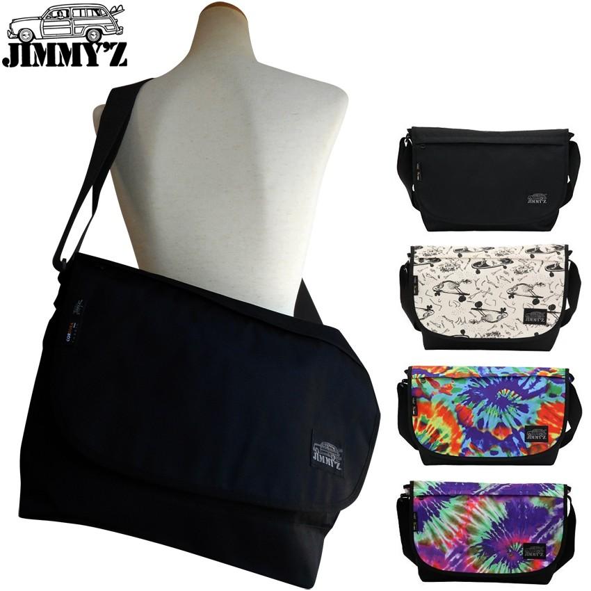 セール ジミーズ Jimmy Z メッセンジャーバッグ ショルダーバッグ フラップ型 男性 女性 スケボー サーファー アウトドア 軽量 自転車通勤 自転車通学 大容量 01 007 プラスチカネットショップ 通販 Yahoo ショッピング