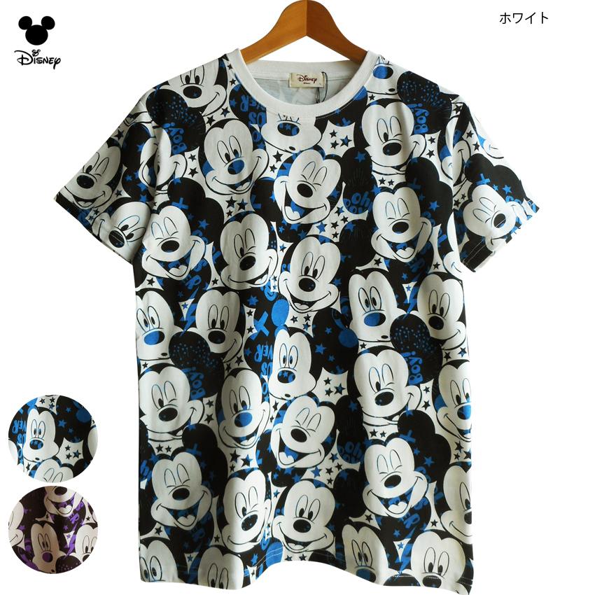 送料無料 ミッキーマウス Tシャツ ディズニー Disney ミッキー 総柄 半袖 レディース スマイル フェイス 派手 ペアルック ウィンク 春夏 プリント 目立つ 21 03 009 プラスチカネットショップ 通販 Yahoo ショッピング