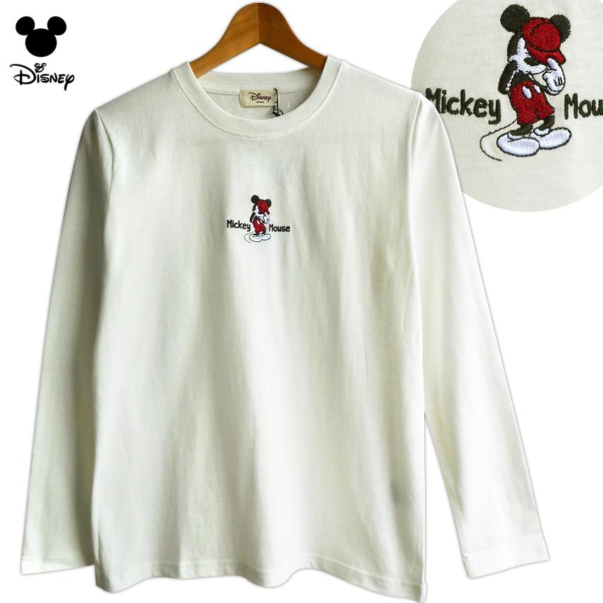 送料無料 ミッキー ミッキーマウス ディズニー 長袖tシャツ ロンt ワンポイント 刺繍 キャップ ダンス スケボー レディース シンプル ペアルック 双子コーデ 21 09 009 プラスチカネットショップ 通販 Yahoo ショッピング
