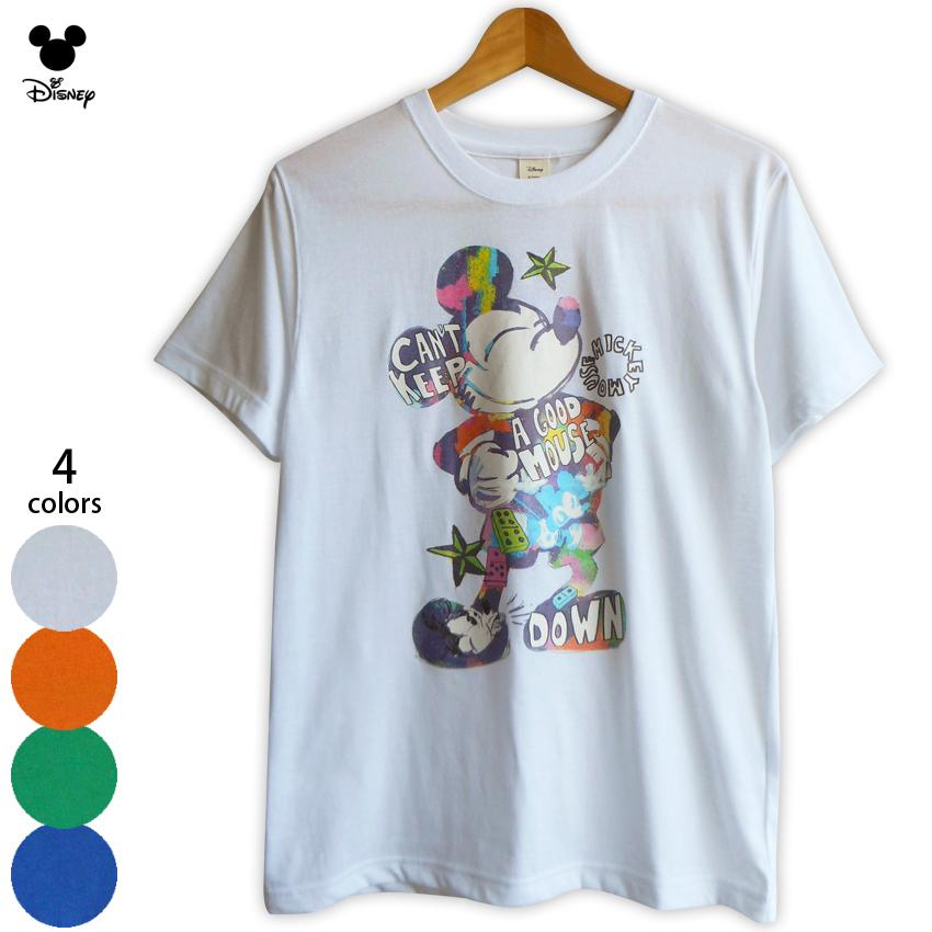 送料無料 Tシャツ ミッキー メンズ ディズニー ミッキーマウス ストリート アート サイケデリック 派手 コラージュ ドミノ タイダイ 白 オレンジ 緑 青 80年代 22 05 010 プラスチカネットショップ 通販 Yahoo ショッピング