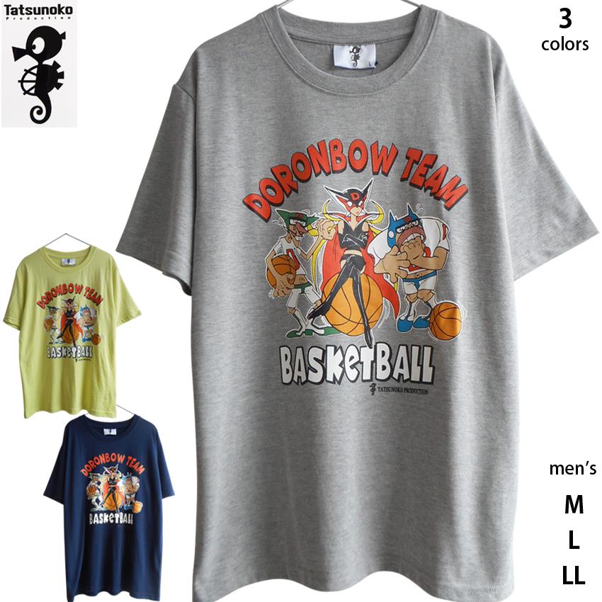 送料無料 ヤッターマン メンズ Tシャツ 半袖 タイムボカン ドロンジョ 