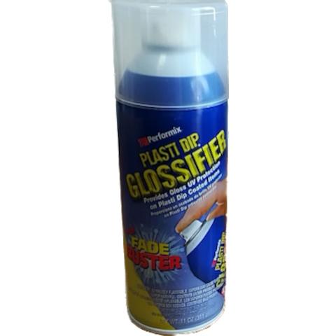 税込絶縁プラスティディップ本舗　艶出しクリアスプレー（トップコート）　312ｇ　（グロスファィアーGLOSSIFIER)　油性　 |  | 01