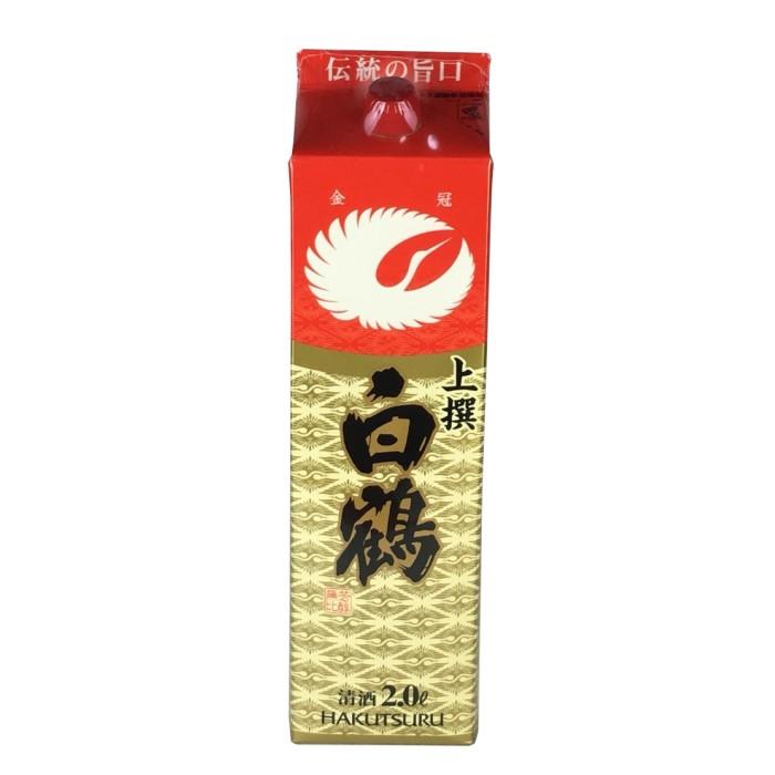 訳あり　白鶴 上撰 日本酒 2L✖️５ 白鶴 日本酒 上撰酒 上撰 2Lパック 白鶴酒造 2000ml : KANPAISTORE