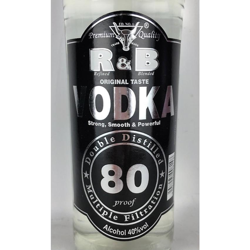 R&B ウォッカ 40度 700ml : KANPAISTORE SHINDO ヤフー店 - 通販