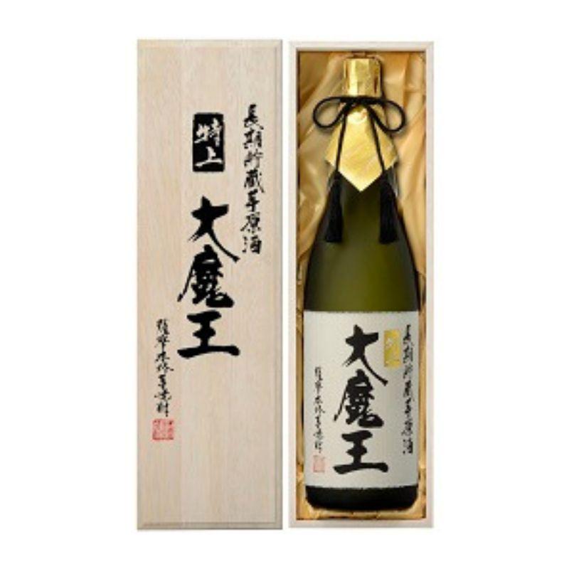 本格芋焼酎 特上大魔王 木箱入り 送料無料 長期貯蔵 芋 原酒 36度 1.8L 