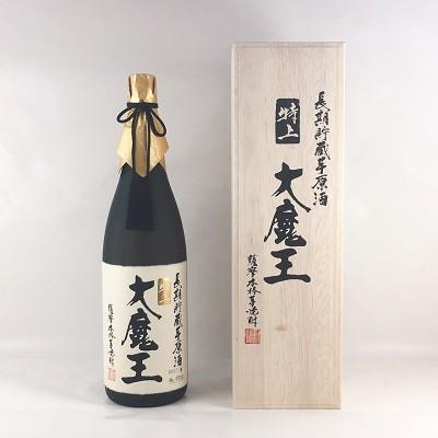 本格芋焼酎 特上大魔王 木箱入り 送料無料 長期貯蔵 芋 原酒 36度 1.8L 瓶 いも焼酎｜plat-sake｜02