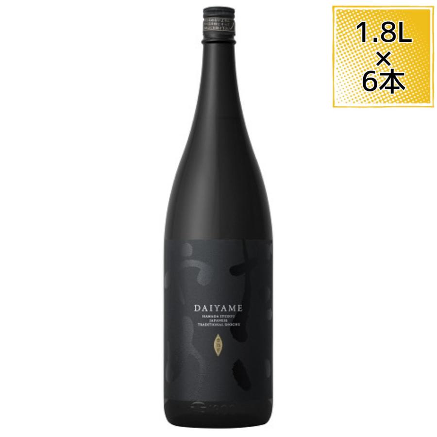 濱田酒造 芋焼酎 だいやめ 25度 瓶 1800ml 6本 ケース まとめ買い 1.8L