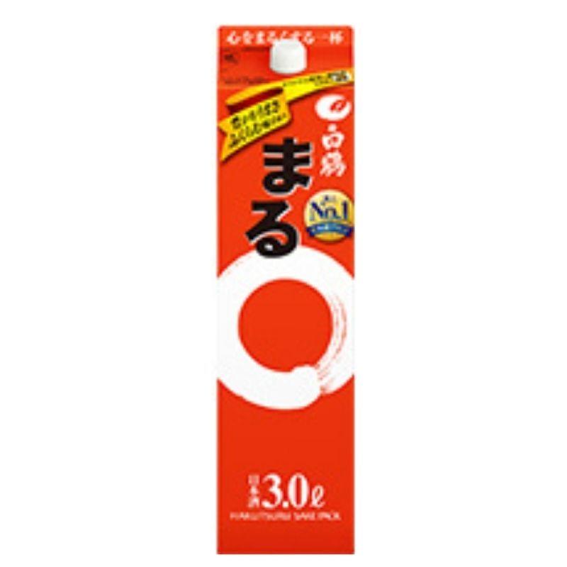日本酒 普通酒 白鶴 まる 3l パック 白鶴酒造 3000ml 5680 プラットダルジャン ヤフー店 通販 Yahoo ショッピング