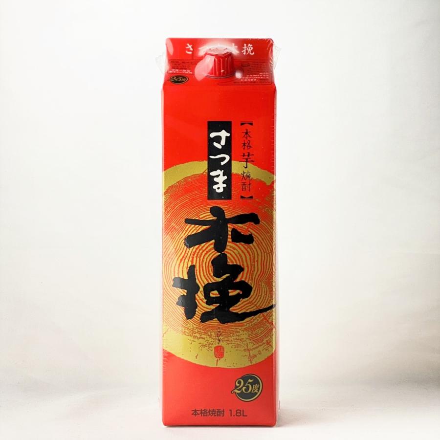 雲海酒造 芋焼酎 さつま木挽 25度 1800ml 1.8L 紙パック いも焼酎 