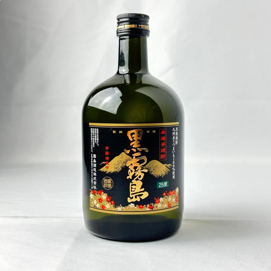 黒霧島 霧島酒造 芋焼酎 25度 瓶 720ml いも焼酎 : プラット
