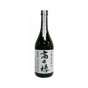麦焼酎 黒麹 高千穂 25度 瓶 白ラベル 720ml｜plat-sake