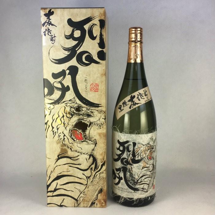 宗政酒造 送料無料 麦焼酎 烈吼 れっこう 25度 1800ml 1.8L 瓶 むぎ