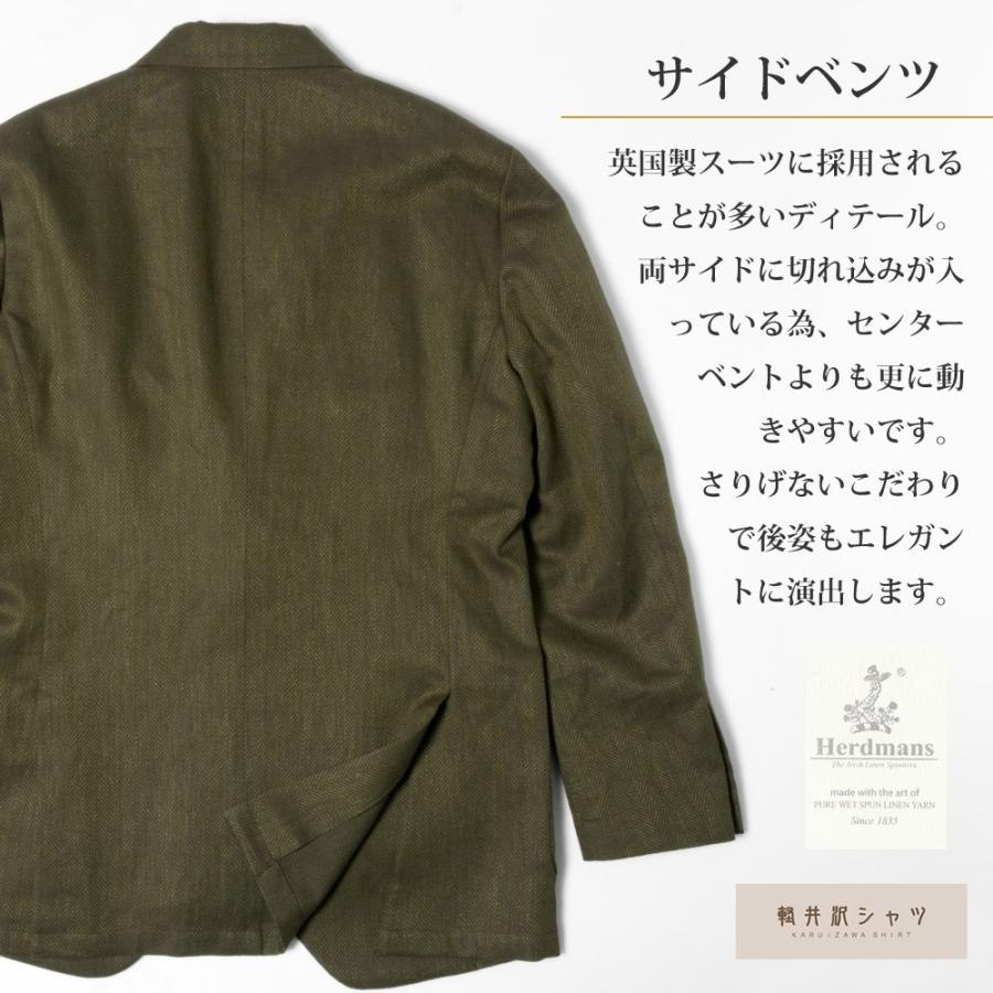 メンズ ジャケット 標準型 軽井沢シャツ AJKZ07-02｜plateau-web｜08