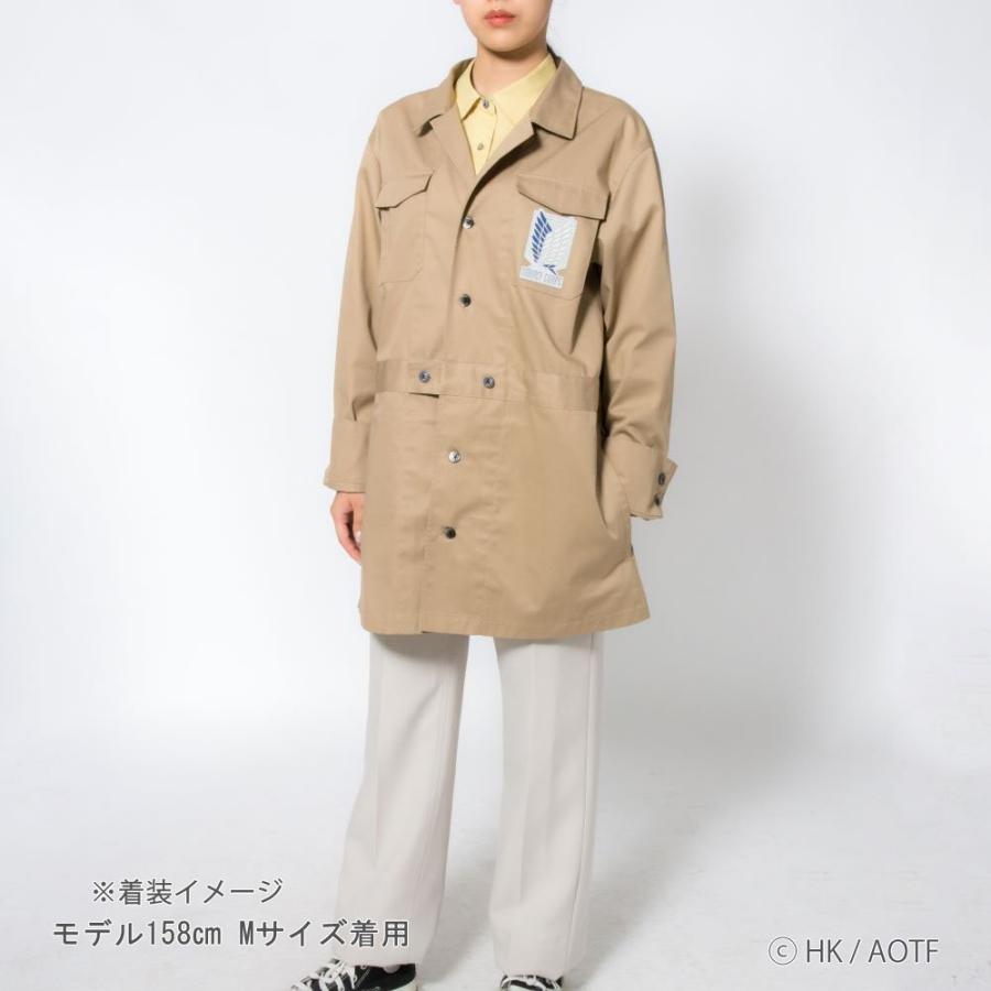 新品未使用　自由区　ベージュ シャツジャケット　ブルゾン　アウター　羽織り 洗える】シアーメモリー ブルゾン / 自由区 | ファッション通販 【公式