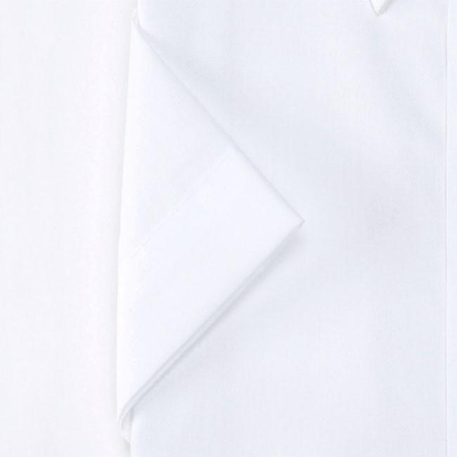 ワイシャツ 半袖 形態安定 メンズ 白 クールビズ レギュラーカラー Yシャツ カッターシャツ ビジネスシャツ 冠婚葬祭 制服 就活 標準 吸水速乾 P16PLR211｜plateau-web｜05