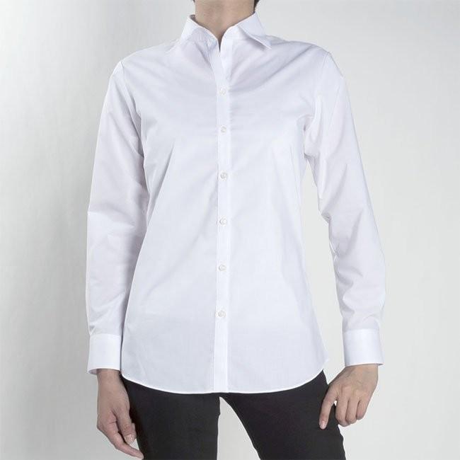 レディースシャツ 長袖 形態安定 標準型 PLATEAU P31PLA525｜plateau-web｜03