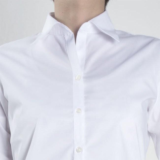 レディースシャツ 長袖 形態安定 標準型 PLATEAU P31PLA525｜plateau-web｜05