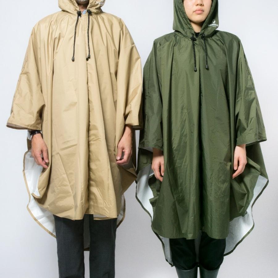 カッパ ポンチョ 雨具 傘屋さんが作った！ レインポンチョ メンズ レディース レイン