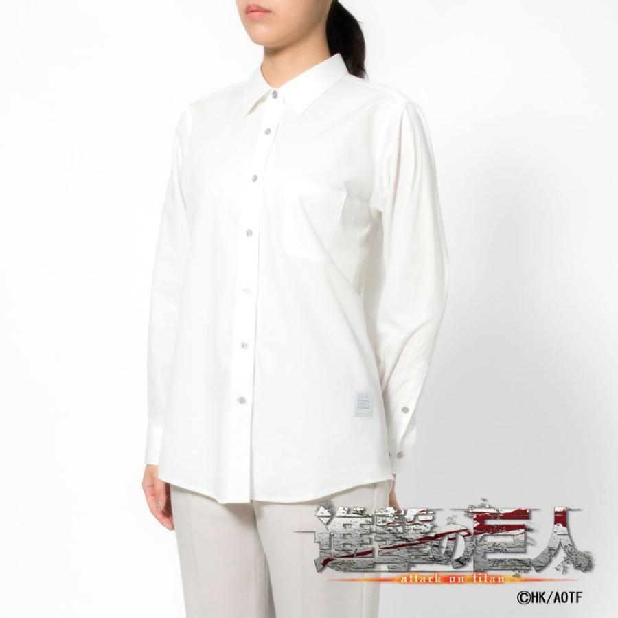 PLATEAU（プラトウ） レディースシャツ 長袖 TVアニメ『進撃の巨人
