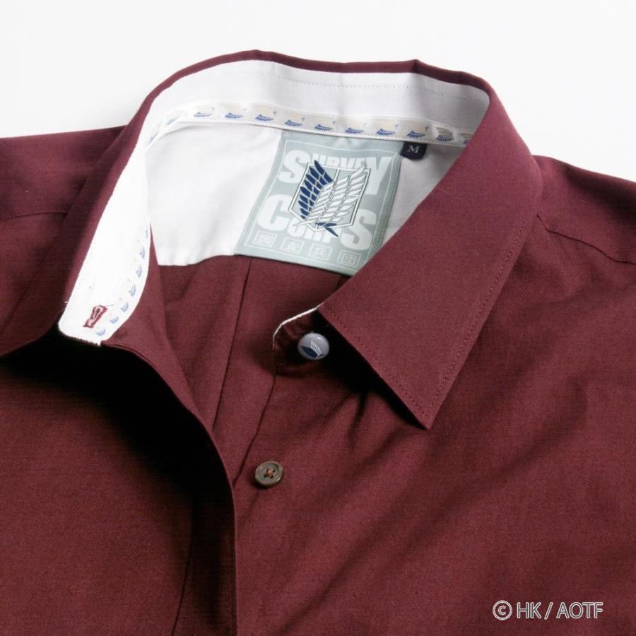 PLATEAU（プラトウ） レディースシャツ 長袖 TVアニメ『進撃の巨人