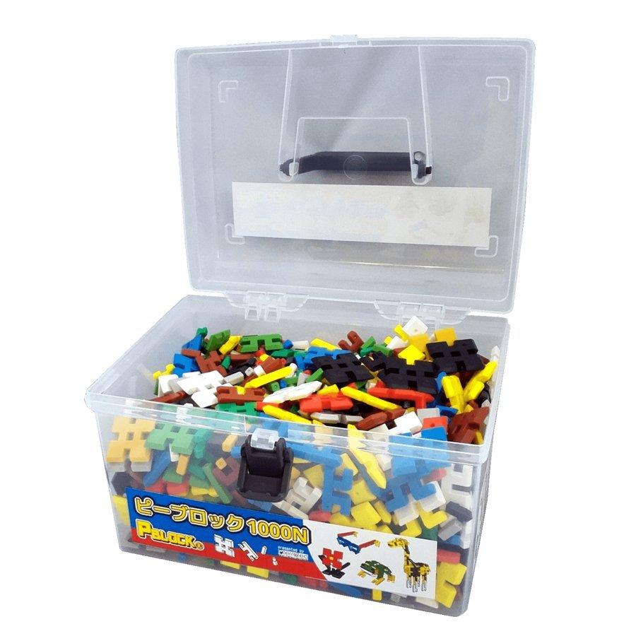知育玩具 pia4 1000ピース 知育ブロック P-BLOCK ピーブロック ブロック おもちゃ