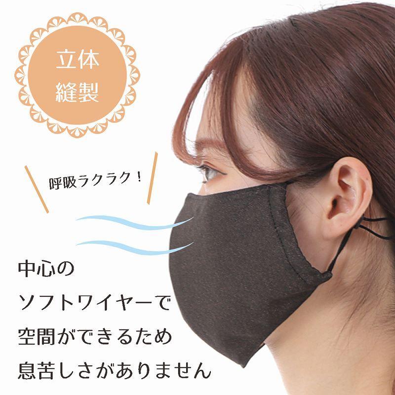 銅繊維マスク 1枚入 銅 編み込み マスク 洗える 布 消臭 制菌 保温性