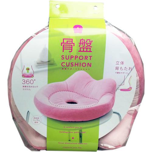 座椅子 クッション デスクワーク クッションマット 腰痛 グッズ 腰痛 クッション オフィス おすすめ 骨盤サポートクッション ピンク １個入 プラチナshop 通販 Yahoo ショッピング