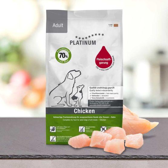 PLATINUM（プラチナム） 公式 犬用ドッグフード チキン 成犬用