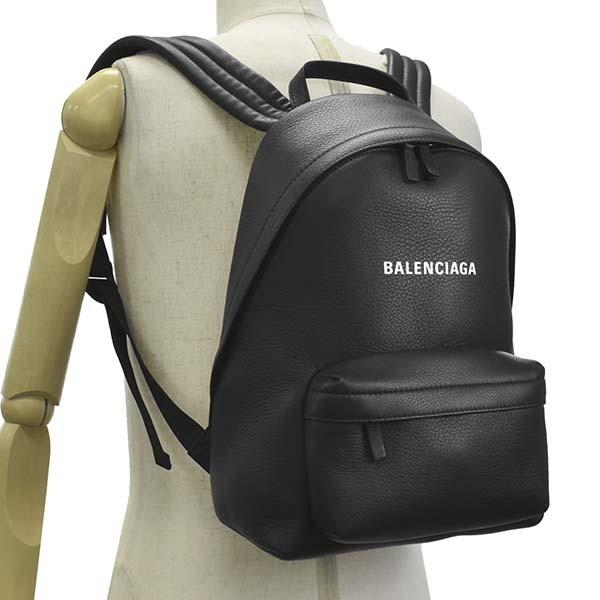 新入荷！ バレンシアガ バッグ リュック・バックパック BALENCIAGA EVERYDAY 552379 EVERYDAY BACKPACK S 1000 BLACK/L WHITE DLQ4N 牛革 比較対照価格169，400 円 【MYK2283441720】(82134円)