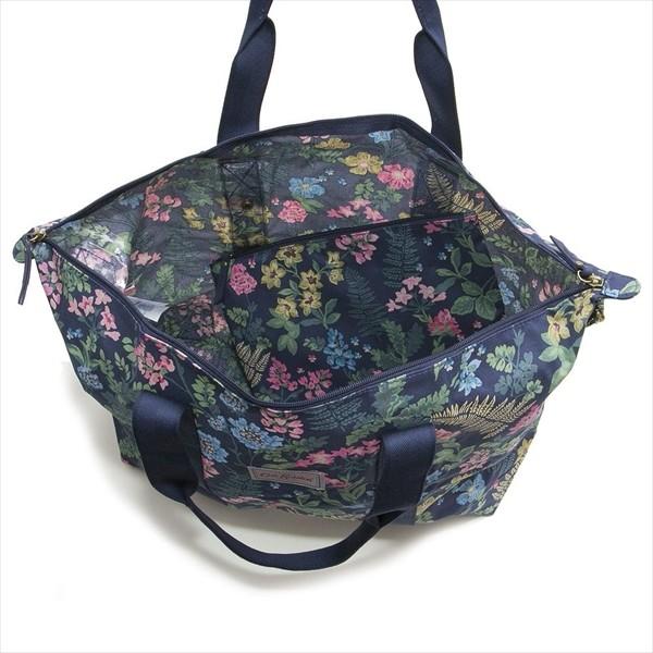 キャスキッドソン バッグ ハンドバッグ CATH KIDSTON FOLDAWAY OVERNIGHT BAG 905510   NAVY / TWILIGHT GARDEN    比較対照価格10,120 円｜platinum-outlets｜04