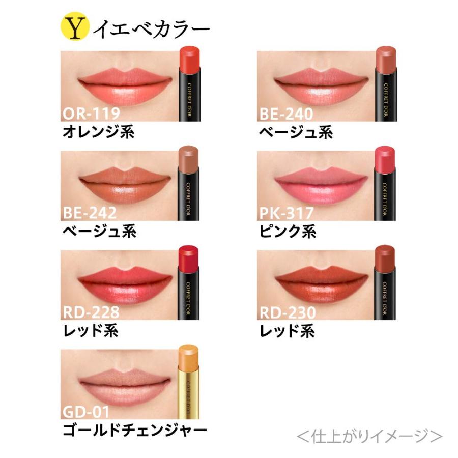 COFFRET D'OR コフレドール スキンシンクロルージュ 口紅 無香料 RD