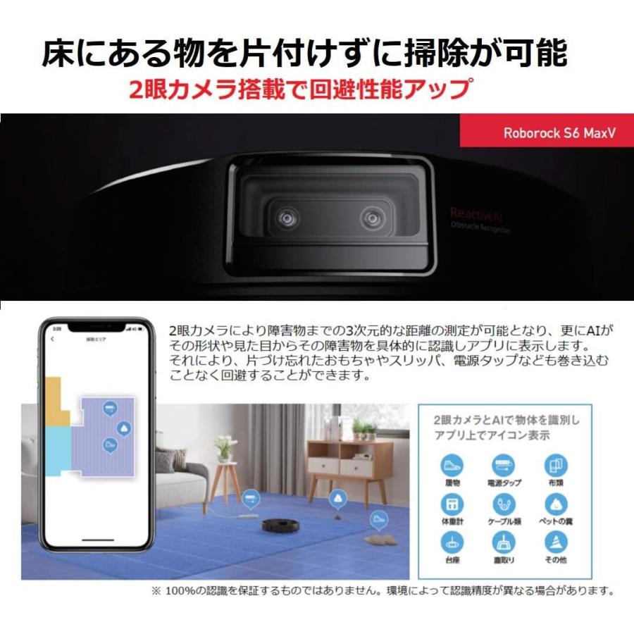 Roborock ロボロック(Roborock) S6 MaxV 黒 ロボット掃除機 Roborock ロボロック(Roborock) S6 MaxV 黒 ロボット掃除機