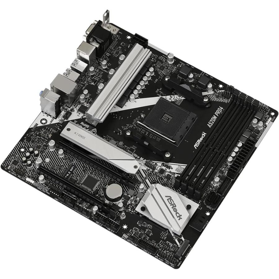 ASRock Micro ATX マザーボード B550M Pro4 【公式通販】
