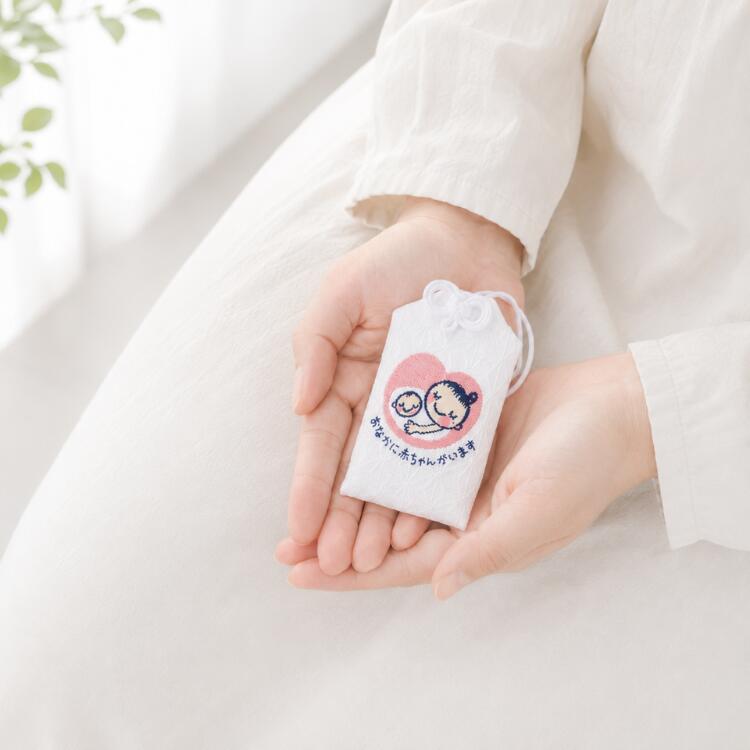 ゴマちゃん大好き様　オーダー御守り袋 Kufuu マタニティマーク 麻の葉 お守り袋 マタニティ 日本製 : Kufuu