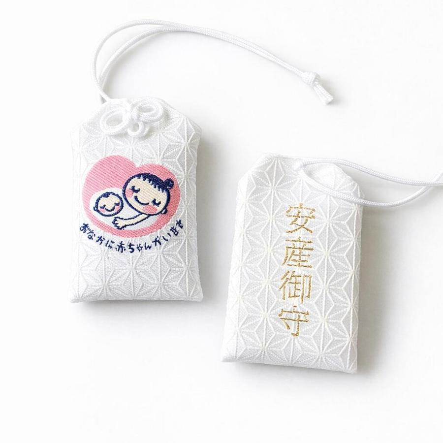 Kufuu マタニティマーク 麻の葉 お守り袋 マタニティ 日本製 : Kufuu