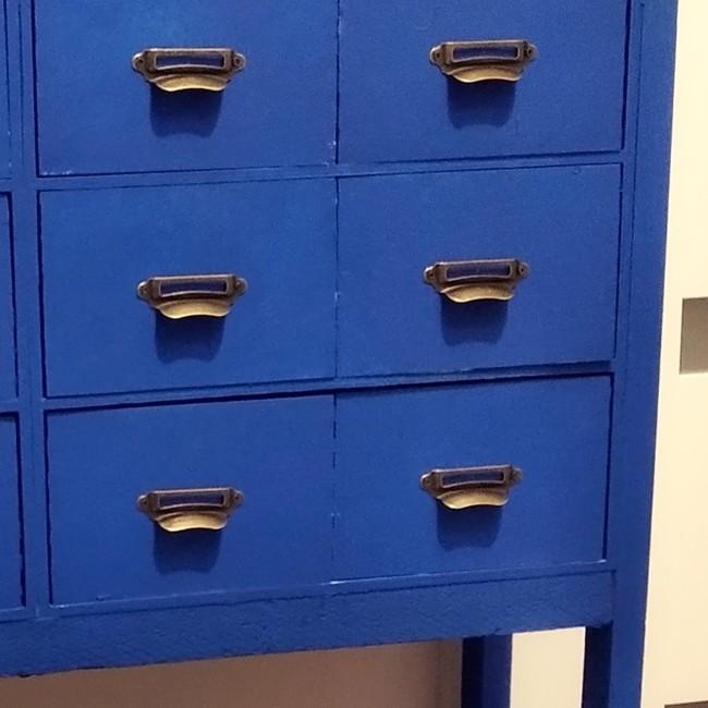 ネームホルダー 引き出し 取っ手 6枚組 ネジ付 金属 DIY ひきだし 木箱