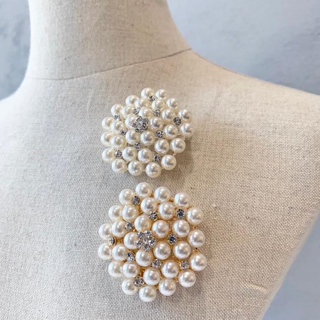 Brooch【 パール フラワー ブローチ 単品 】 パールブローチ
