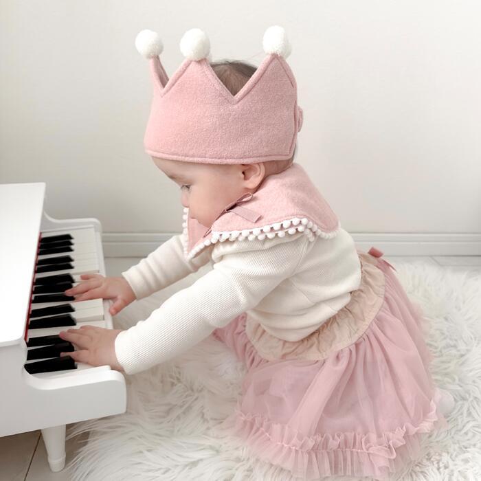 ハンドメイドスタイ　ベビーヘアバンド　♡ぷーさん♡ ハンドメイドスタイ ベビーヘアバンド ♡ぷーさん