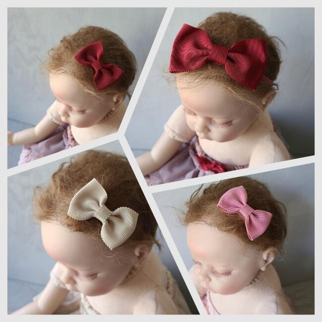 SRM シンプルリボン結び ベビークリップ ママとお揃いOK♪ SRM シンプルリボン結び ベビークリップ ママとお揃いOK♪