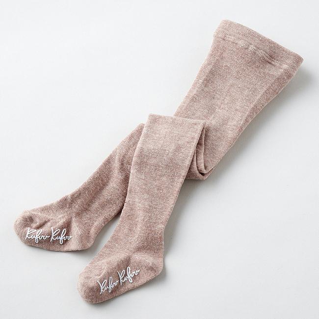 ベビー タイツ すべり止め付き 75cm 85cm くすみカラー アッシュ