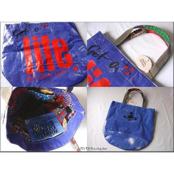 【激レア/限定品】ヴィヴィアンウエストウッド GET A LIFE トートバッグ Vivienne Westwood（ヴィヴィアンウエストウッド） ◇Vivienne