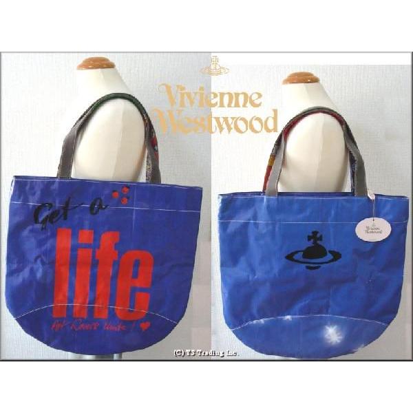 【激レア/限定品】ヴィヴィアンウエストウッド GET A LIFE トートバッグ Vivienne Westwood（ヴィヴィアンウエストウッド） ◇Vivienne